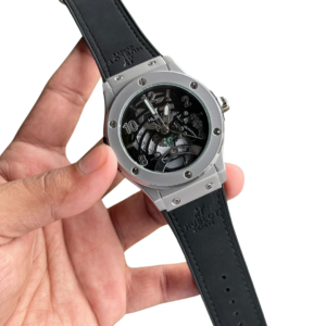 Hublot Fusion Skeleton Chronograph – Silver Edition
