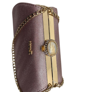 Luxury Metallic Evening Clutch hand bag