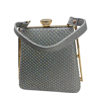 Designer Shimmer Diamond Handbag