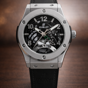 Hublot Fusion Skeleton Chronograph – Silver Edition