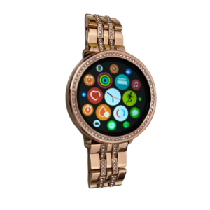 Fossil Rose Gold Smartwatch With Dual Strap